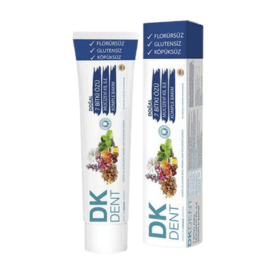 Dermokil DKDENT 7 Bitki Özlü Florürsüz Doğal Diş Macunu 75 ml
