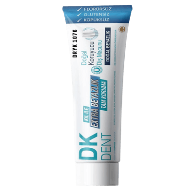 Dermokil DKDENT Klasik Florürsüz Doğal Diş Macunu 33 ml