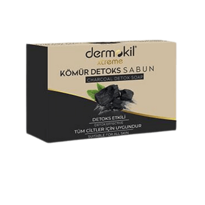 Dermokil Kömürlü Detoks Doğal Katı Sabun 100 gr.