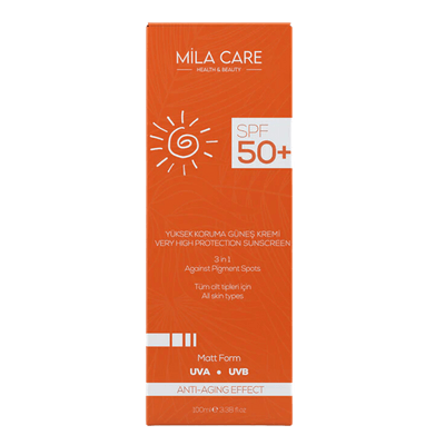 Mila Care 3 In 1 Güneş Kremi 50+ SPF