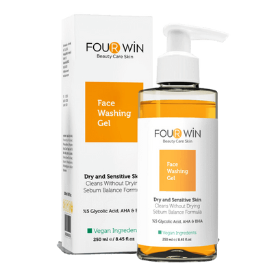 Four Win Kuru & Hassas Ciltler İçin Yüz Yıkama Jeli