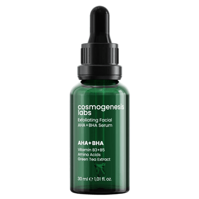 Exfoliating Facial AHA + BHA Serum