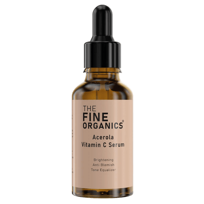 The Fine Organics Barbados Kirazı Özlü Aydınlatıcı ve Leke Giderici C Vitamini Serum