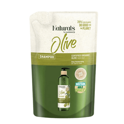 Naturals By Watsons Olive Şampuan Refill 450 mL