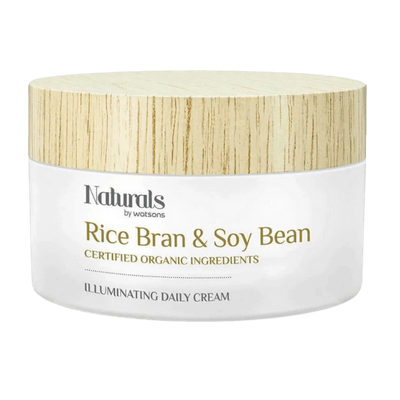 Naturals By Watsons Rice Bran&Soy Bean Aydınlatıcı Krem 50 mL