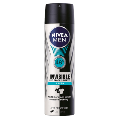 Nivea Black & White Invisible Fresh Sprey