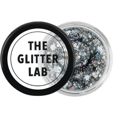 The Glitter Lab Jel Formlu Parlak Glitter - Cool Silver Cls
