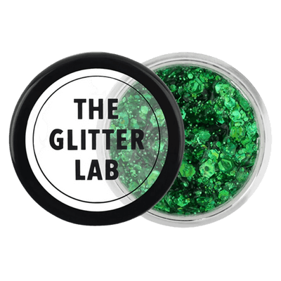 The Glitter Lab Jel Formlu Parlak Glitter - Emerald Green Emg