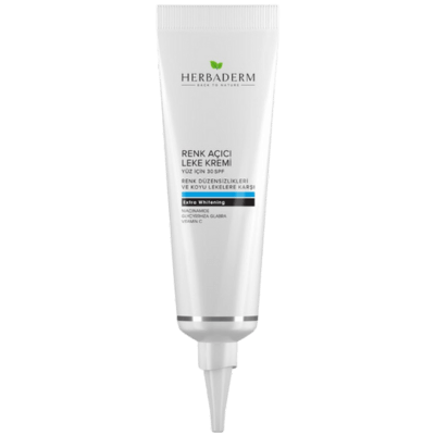 Herbaderm Renk Açıcı Leke Kremi Yüz Için, 30 Spf