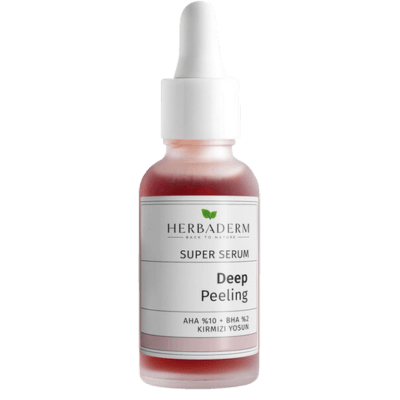 Herbaderm Cilt Tonu Eşitleyici, Sivilce Karşıtı Deep Peeling Super Serum