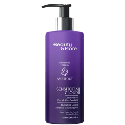 Beauty&More Ametist Sensitopia Cloud Hassas Ciltler Için Nemlendirici Etkili Yüz Ve Vücut Temizleme Yağı