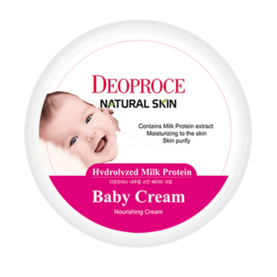 Deoproce Süt Proteinli Besleyici Ve Nemlendirici Bebek Kremi (Natural Skin Baby Cream)