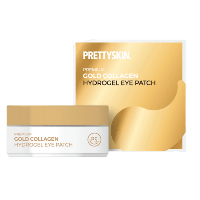 Prettyskin Altın Ve Kolajen Özlü Cilde Sıkı Görünüm Veren Hidrojel Göz Maskesi