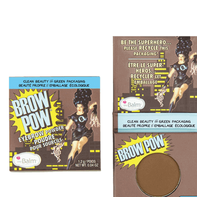 The Balm Brow Pow Eyebrow Powder (Light Brown)