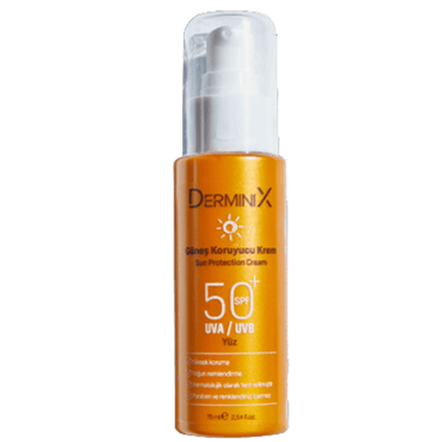 Derminix Sun Cream Spf 50 Yüksek Koruma Yüz Güneş Kremi