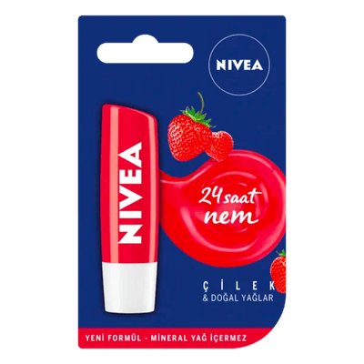 Nivea Çilek Dudak Bakım Kremi