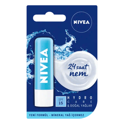 Nivea Hydro Care Dudak Bakım Kremi