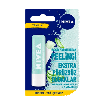 Nivea Aloe Vera Bakım Yapan Dudak Peelingi