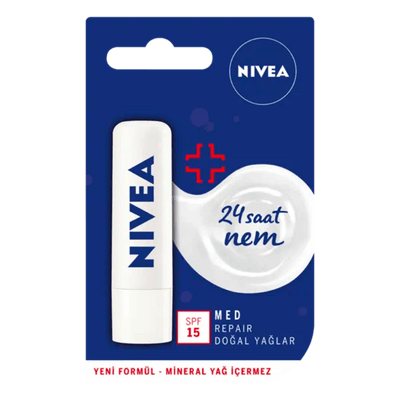Nivea Med Repair Dudak Bakım Kremi