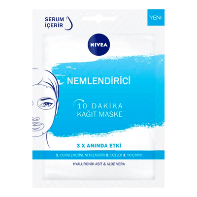 Nivea Nemlendirici 10 Dakika Kağıt Maske