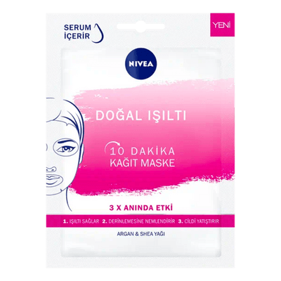 Nivea Doğal Işıltı 10 Dakika Kağıt Maske