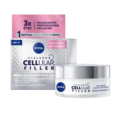 Nivea Cellular Filler Sıkılaştırıcı Gündüz Kremi SPF15