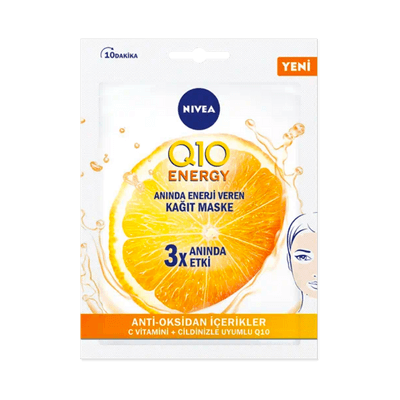 Nivea Q10 Energy Kağıt Maske