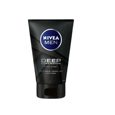 Nivea Men Deep Dimension Yüz & Sakal Temizleme Jeli