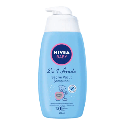 Nivea Baby 2'si 1 Arada Saç ve Vücut Şampuanı