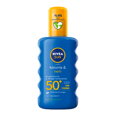 Nivea Sun Koruma & Nem Güneş Spreyi GKF 50+