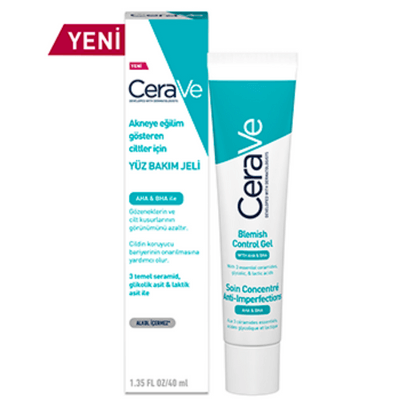 CeraVe Akneye Eğilim Gösteren Ciltler için Yüz Bakım Jeli