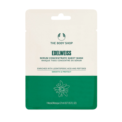 The Body Shop Edelweiss Konsantre Serum Kağıt Maske