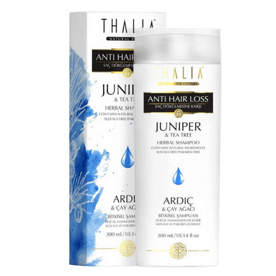 Thalia Kepek ve Kaşıntı Önlemeye Yardımcı Ardıç ve Çay Ağacı Yağlı Saç Bakım Şampuanı 300ml