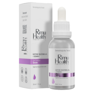Rimu Health Göz Altı Aydınlatıcı ve Kırışıklık Karşıtı Bakım Serumu (Caffeine 6% - Regu Age) 30mL