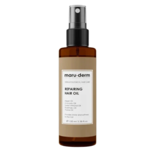 Maruderm Saç Bakım Yağı 100 mL | Biberiye Yağı, Argan Yağı, Avokado & Kekik Yağı | Tüm Saç Tipleri
