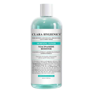 Clara Hygienics Niacinamide Booster Sıkılaştırıcı Yüz ve Vücut Gündüz Toniği 400 mL