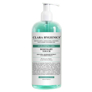 Clara Hygienics Rosemary Touch PHA+ Yağlanma Karşıtı Yüz ve Vücut Temizleme Jeli 400 mL